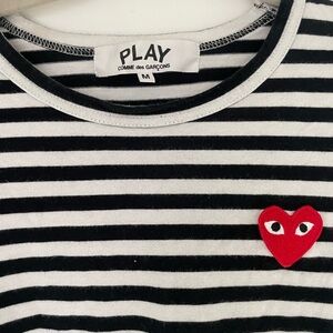PLAY CDG long sleeve tee
